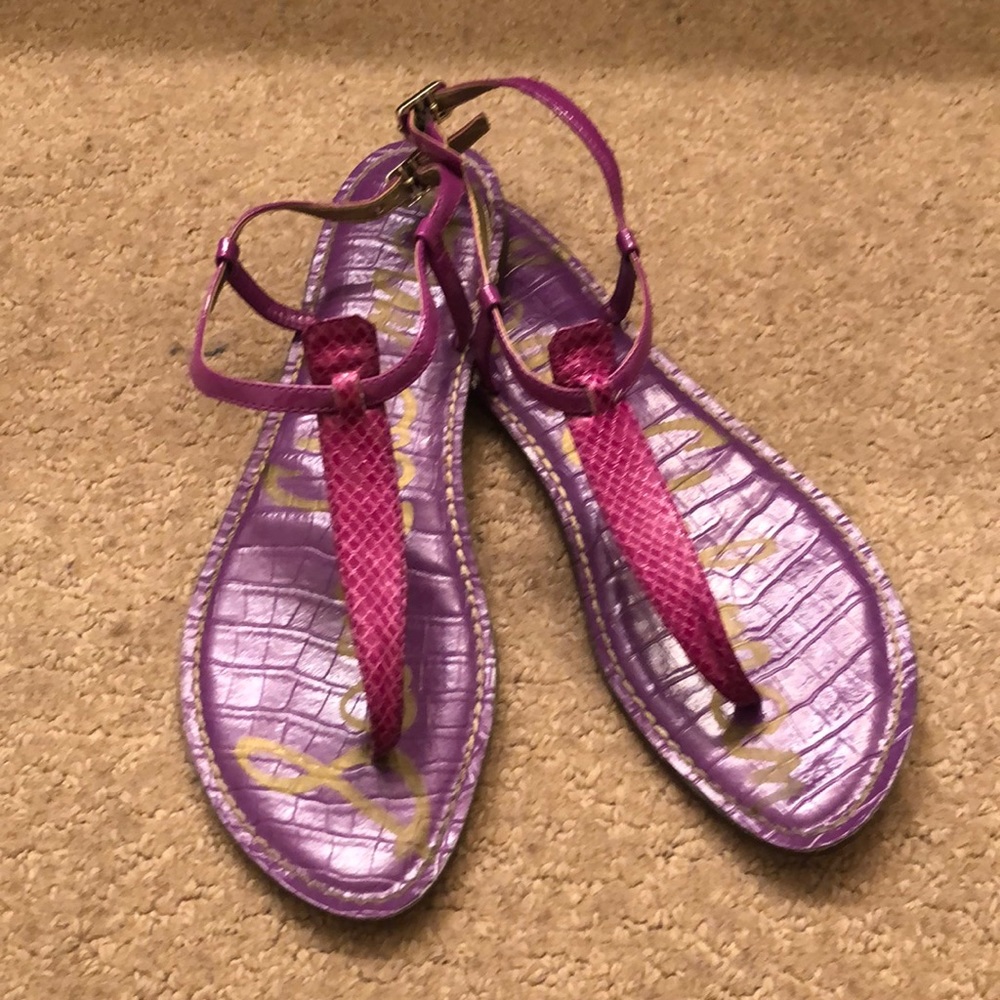 Purple Sam Edelman sandals